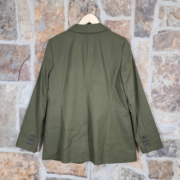 NEW Talbots 10 Linen Blend Jacket Blazer - Picture 3 of 8